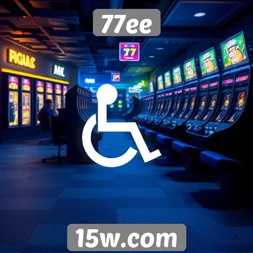 Acessibilidade é prioridade no site 77ee de jogos