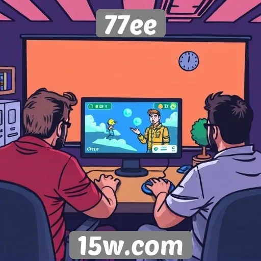 Entrevista com desenvolvedores sobre jogos no 77ee